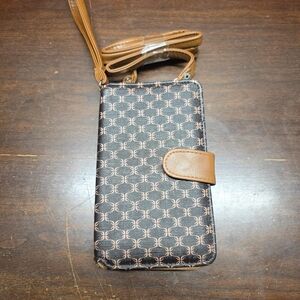Mundi Black and Brown Patterned Phone Case
